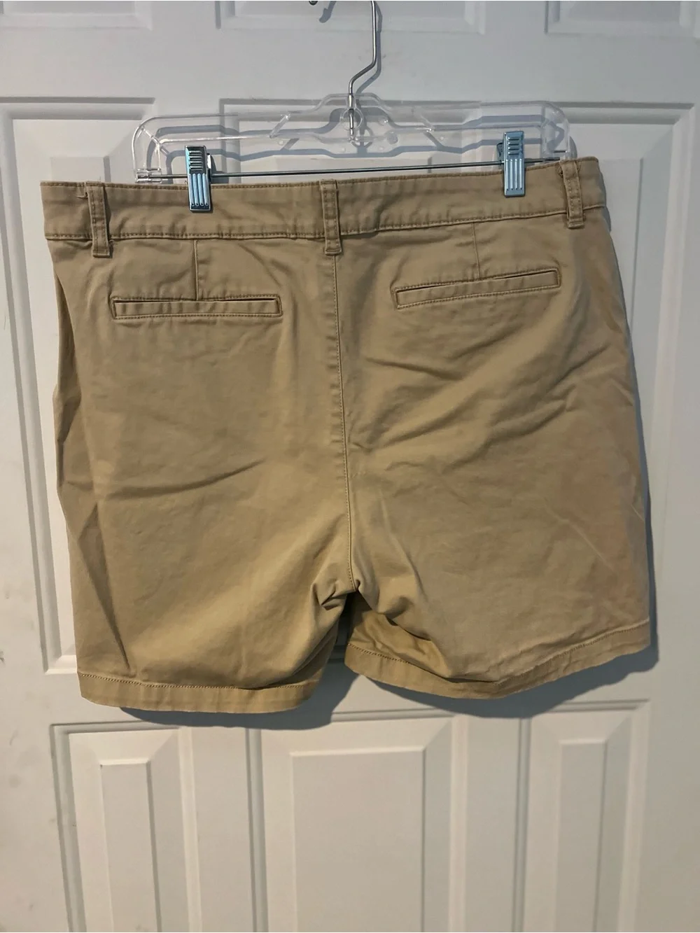 a.n.a Khaki Cotton-Blend Chino Bermuda Shorts